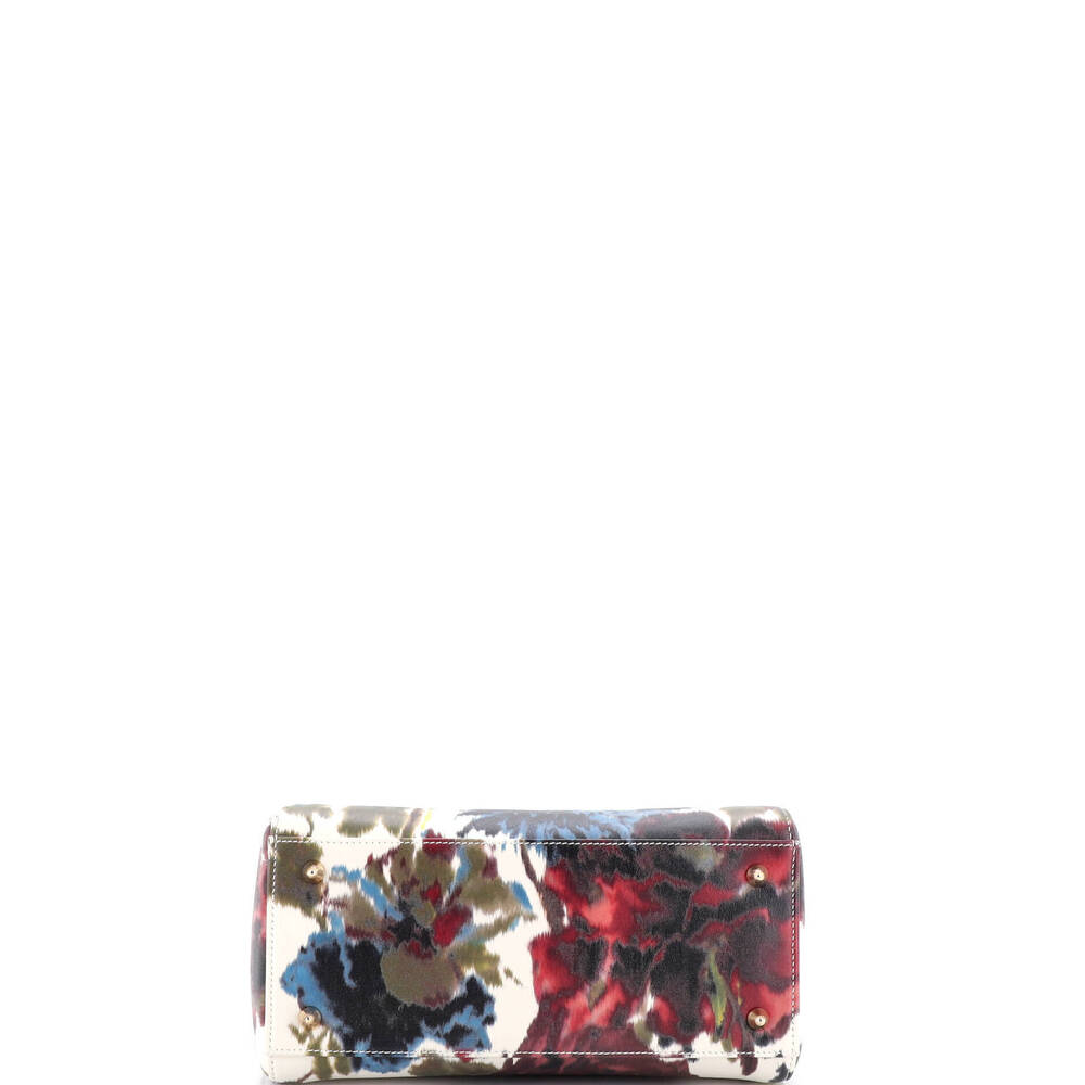 Christian Dior Medium Lady Dior Bag Floral Printed Lambskin - Picture 4 of 5